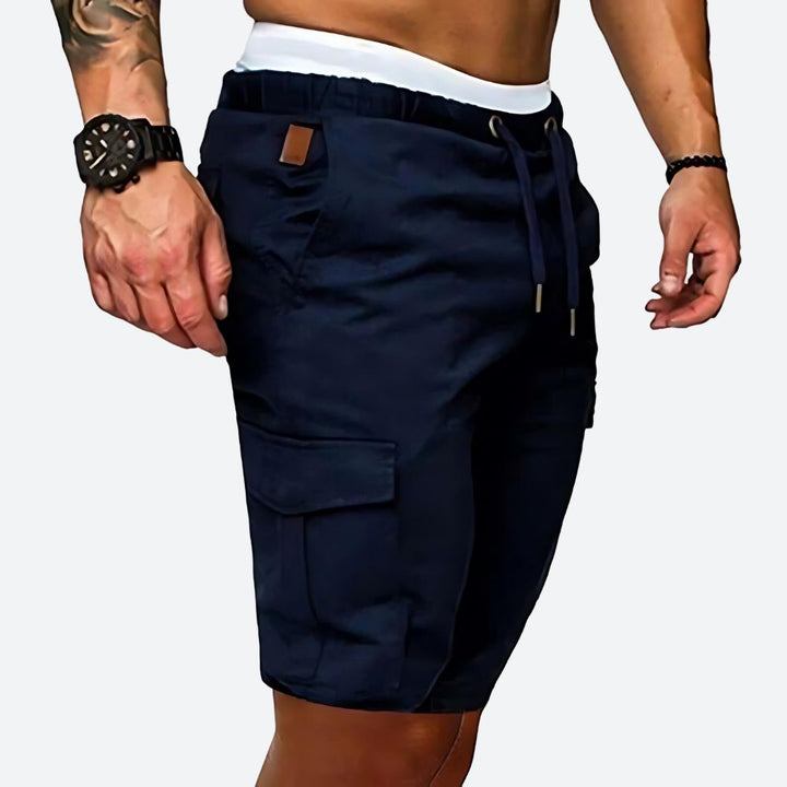 Daan | Heren Cargo Slim-Fit Knielengte Korte Broek