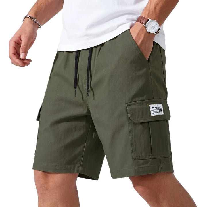 Daan | Heren Cargo Korte Broek Zomer Streetwear Elastische Taille