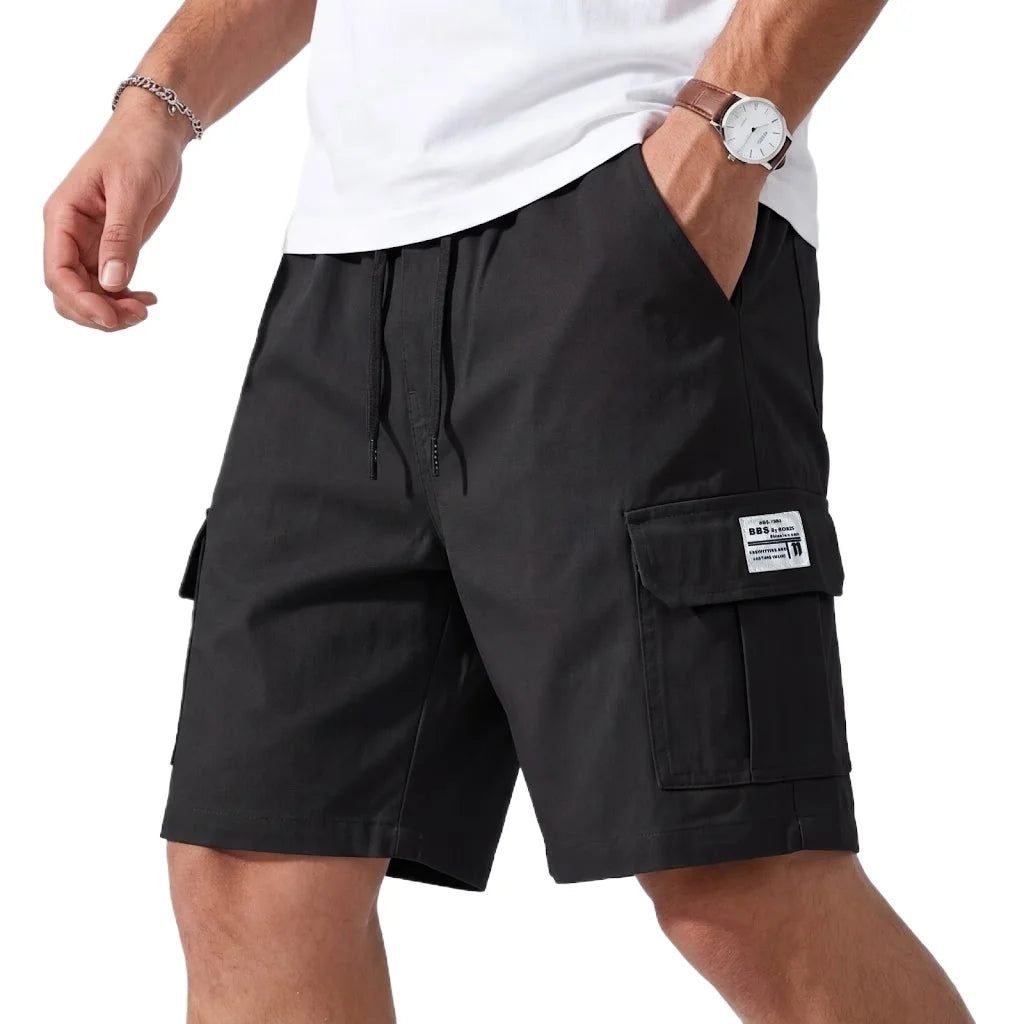 Daan | Heren Cargo Korte Broek Zomer Streetwear Elastische Taille