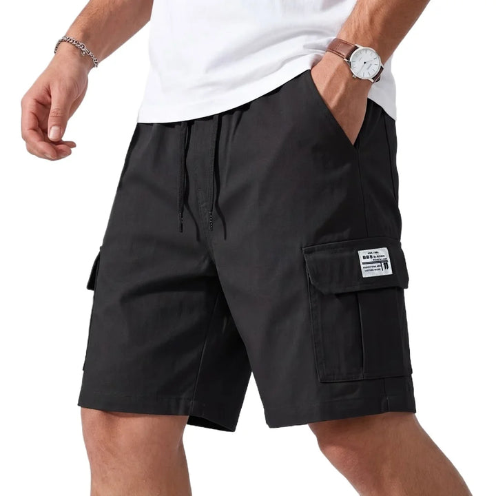 Daan | Heren Cargo Korte Broek Zomer Streetwear Elastische Taille