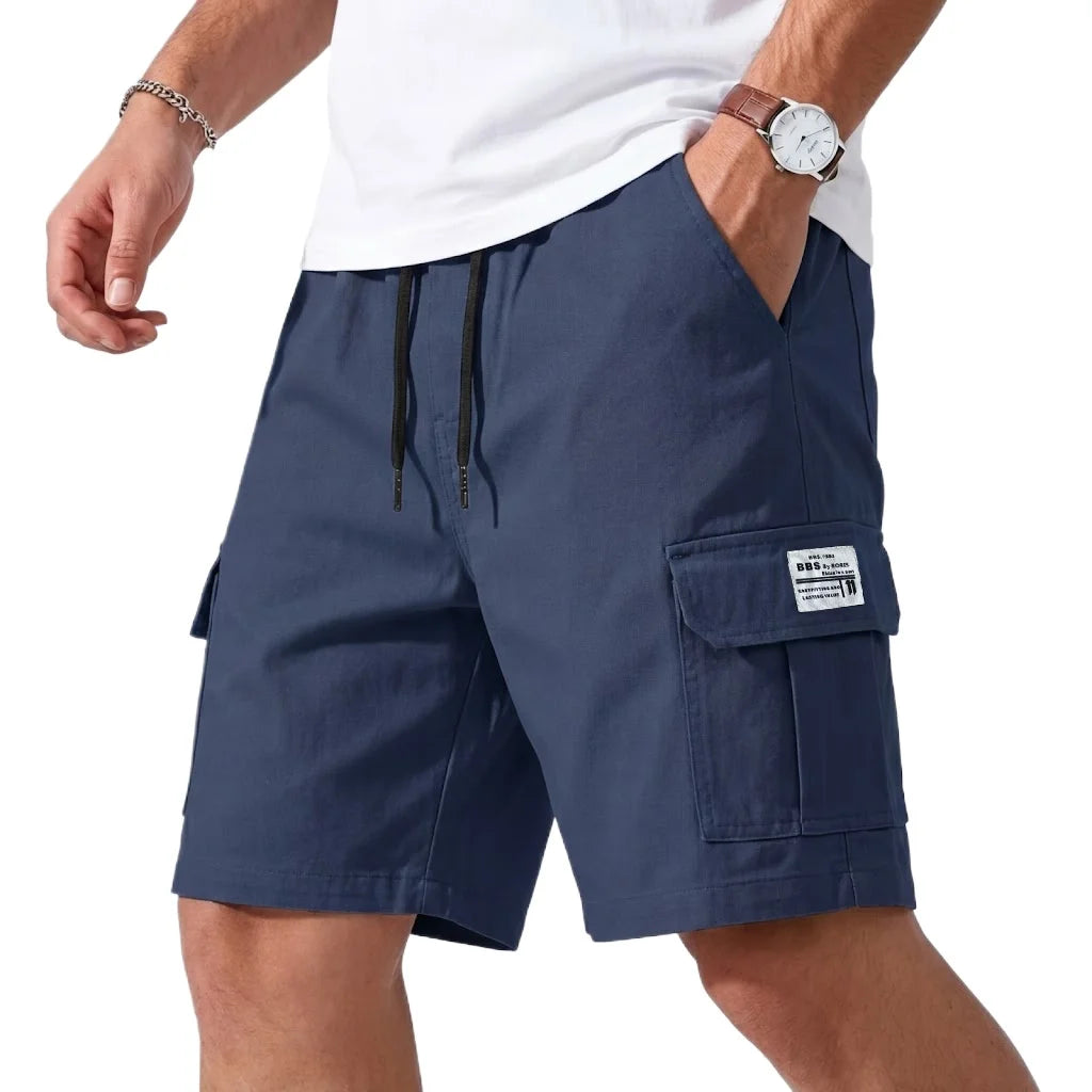 Daan | Heren Cargo Korte Broek Zomer Streetwear Elastische Taille