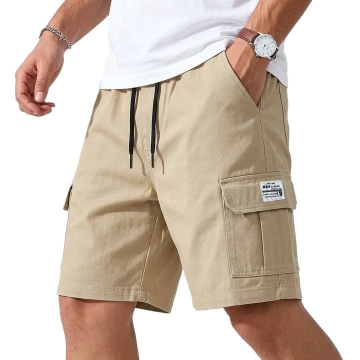 Daan | Heren Cargo Korte Broek Zomer Streetwear Elastische Taille