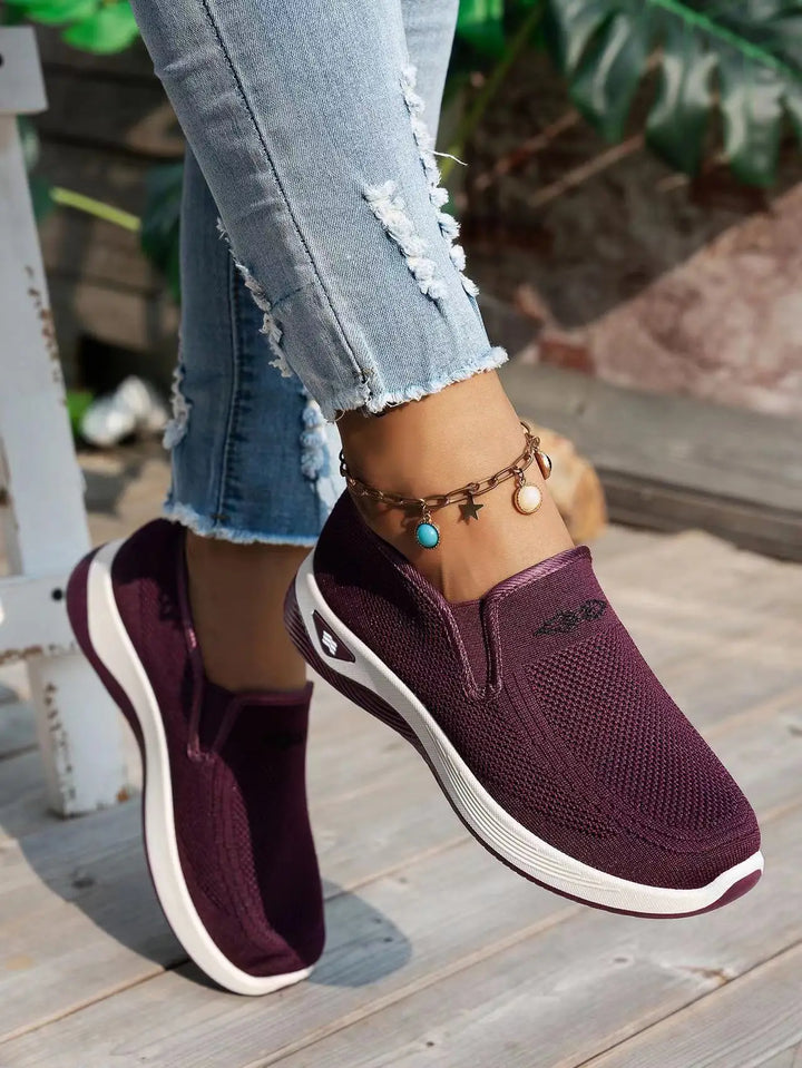 Elin | Dames Elastische Instap Comfort Sneakers