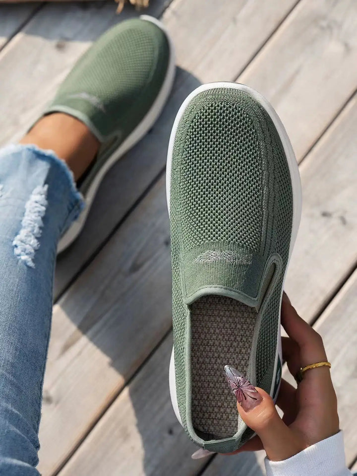 Elin | Dames Elastische Instap Comfort Sneakers