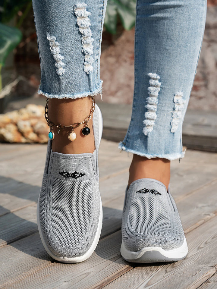 Elin | Dames Elastische Instap Comfort Sneakers