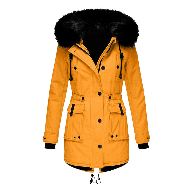Eva | Dames Gevoerde Capuchon Lange Parka