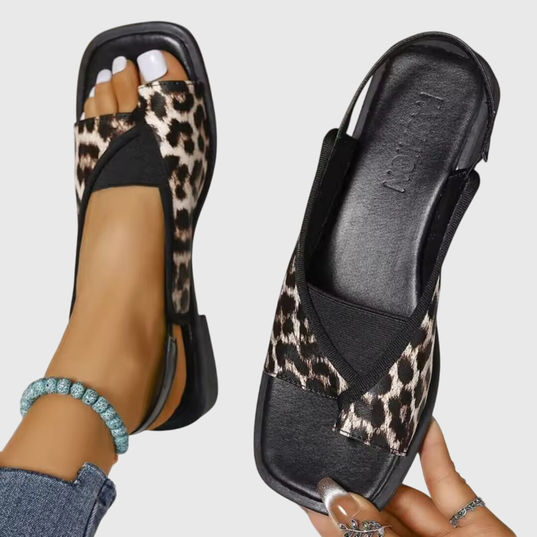 Fenna | Dames Orthopedische Kruisband Platform Sandalen