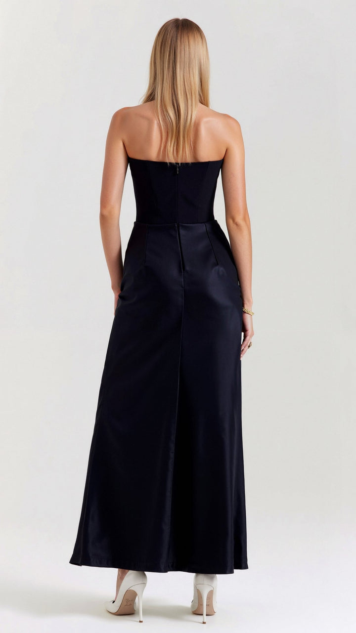 Fleur | Dames Kolom Maxi-jurk Bruiloft Gast Elegant