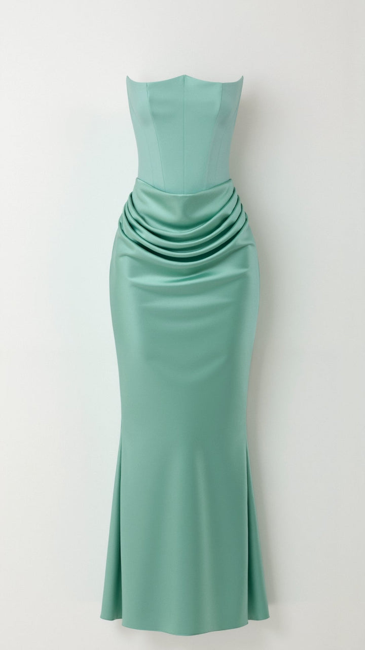 Fleur | Dames Kolom Maxi-jurk Bruiloft Gast Elegant