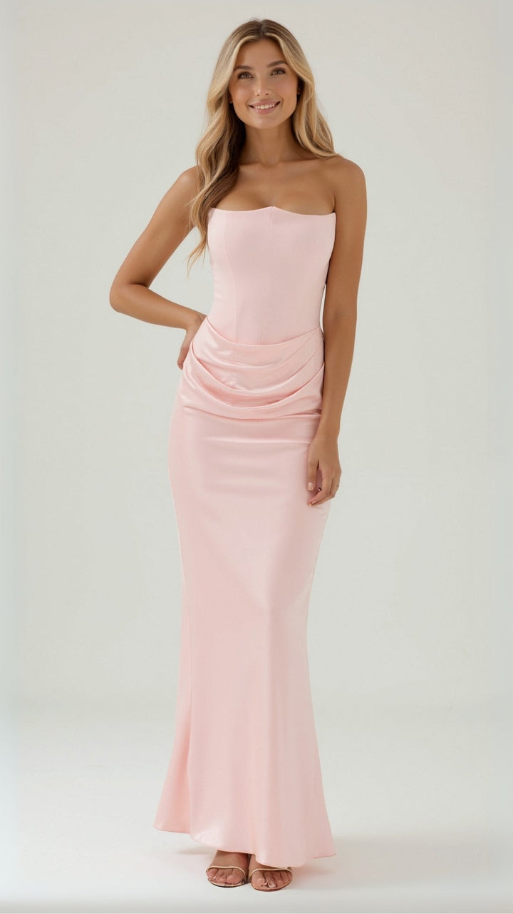 Fleur | Dames Kolom Maxi-jurk Bruiloft Gast Elegant