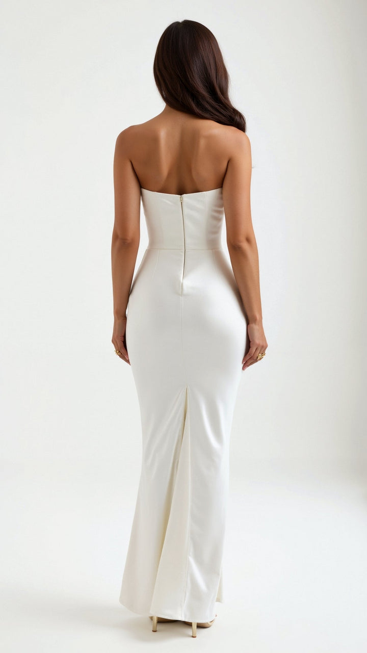 Fleur | Dames Kolom Maxi-jurk Bruiloft Gast Elegant