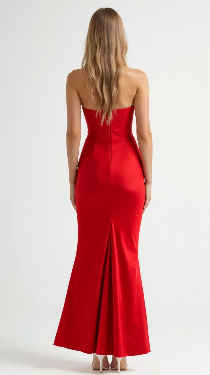 Fleur | Dames Kolom Maxi-jurk Bruiloft Gast Elegant