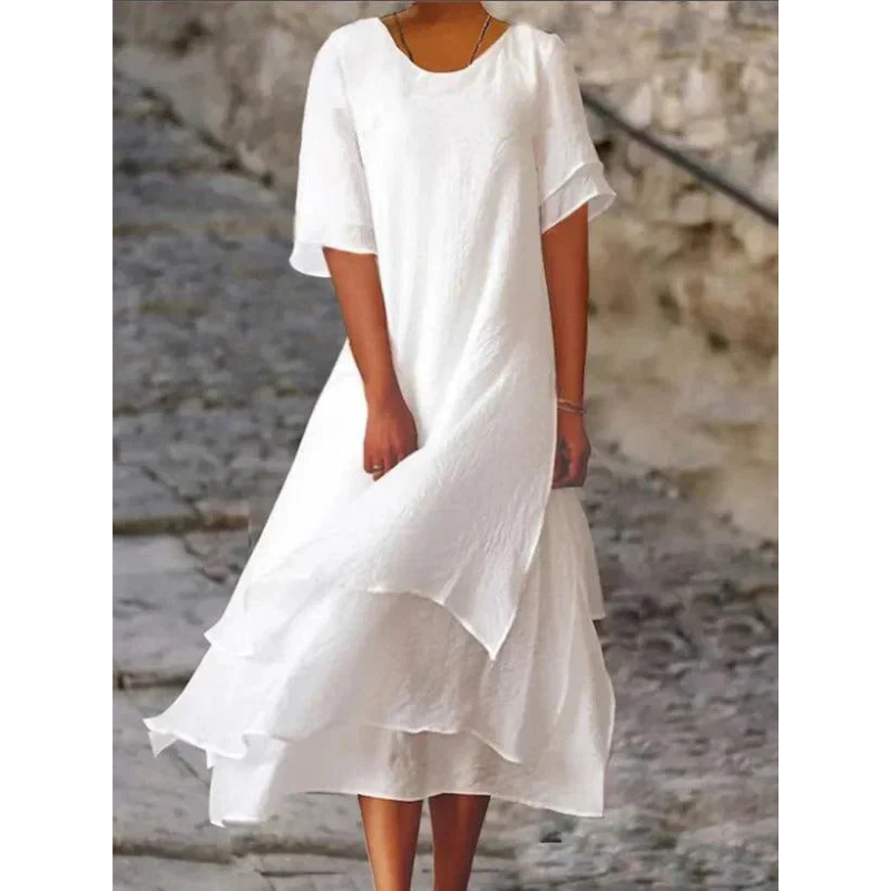 Isabella | Stijlvolle Dames Zomer Maxi Jurk