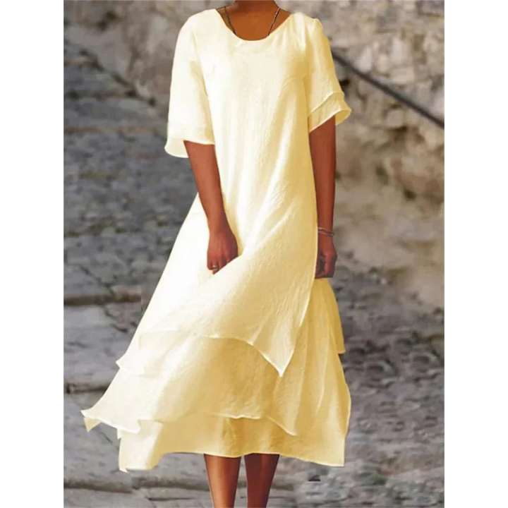Isabella | Stijlvolle Dames Zomer Maxi Jurk
