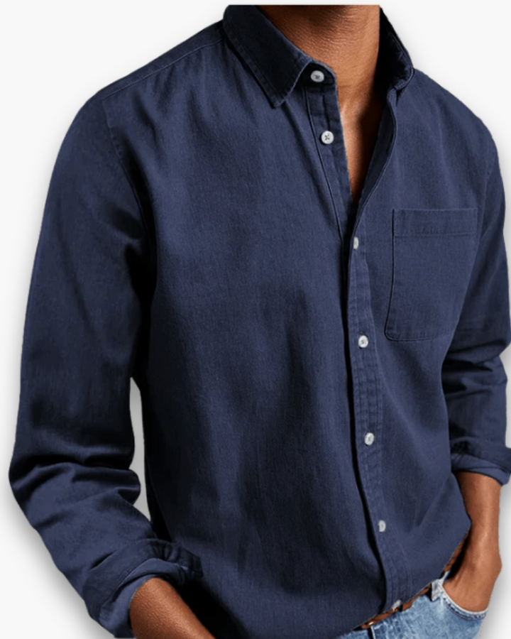 Joost | Heren Overhemd Klassiek Button-Down Lange Mouw Smart Casual