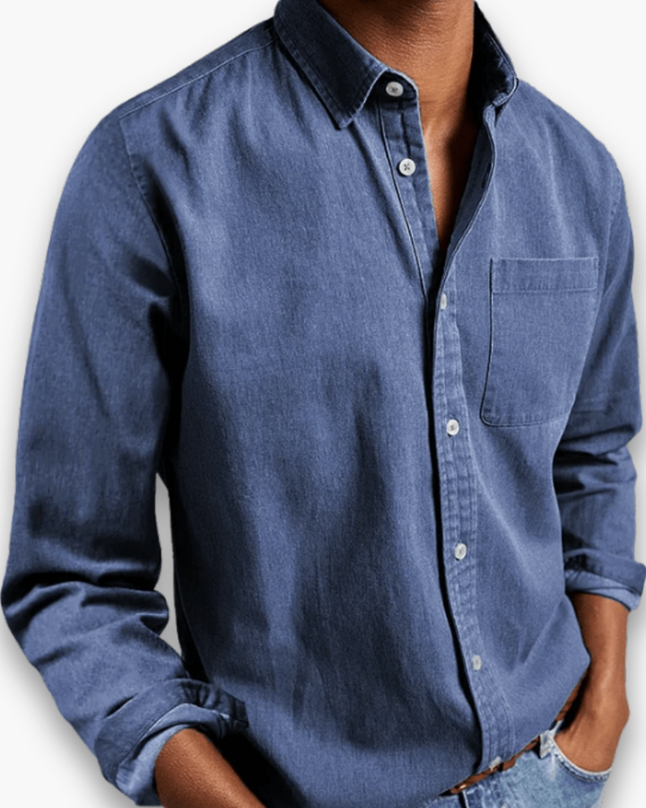 Joost | Heren Overhemd Klassiek Button-Down Lange Mouw Smart Casual