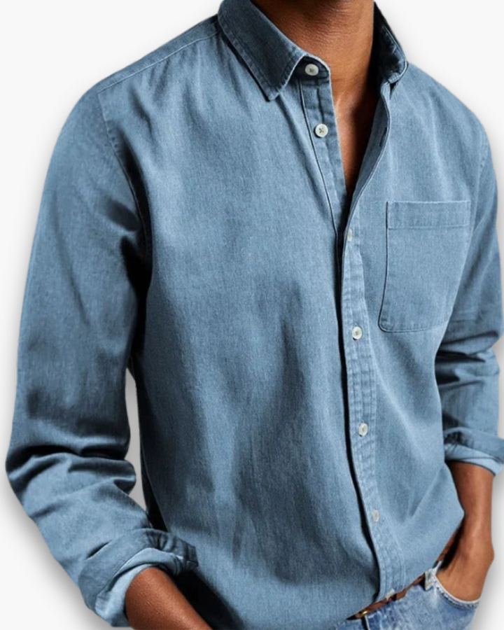 Joost | Heren Overhemd Klassiek Button-Down Lange Mouw Smart Casual