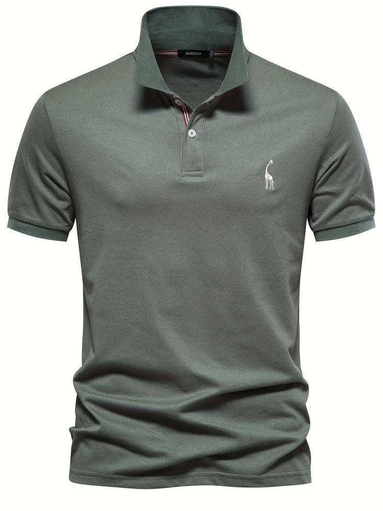 Joris | Heren Poloshirt Klassiek Geborduurd Casual-Chique