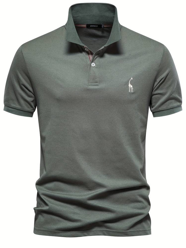 Joris | Heren Poloshirt Klassiek Geborduurd Casual-Chique