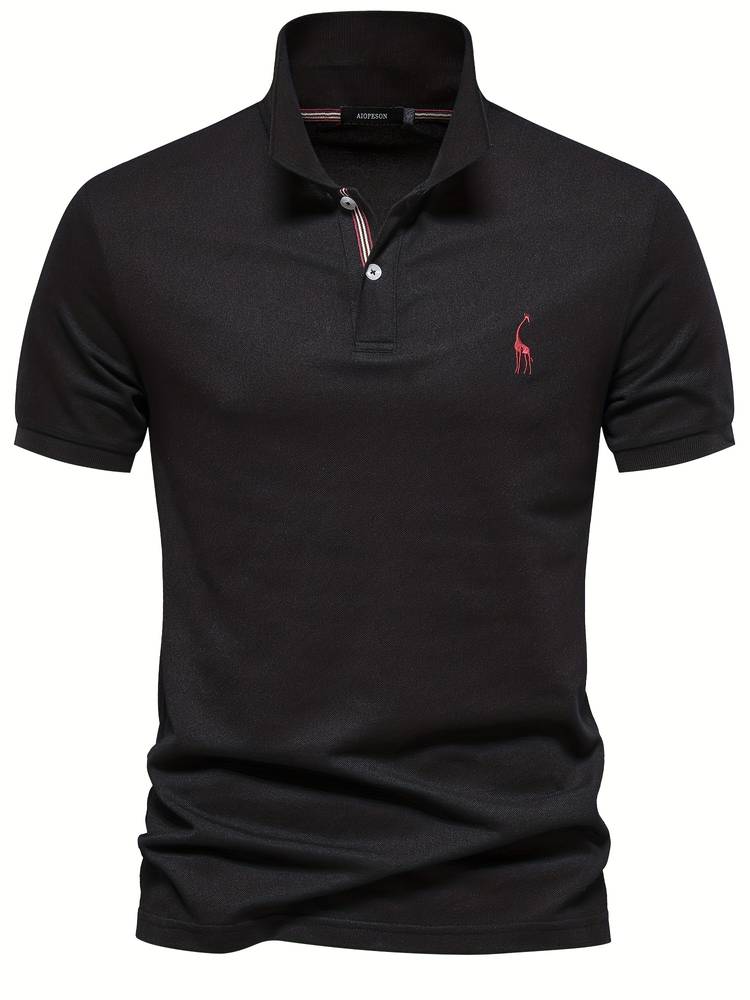 Joris | Heren Poloshirt Klassiek Geborduurd Casual-Chique