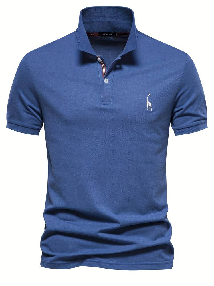 Joris | Heren Poloshirt Klassiek Geborduurd Casual-Chique