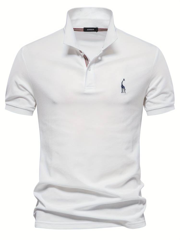 Joris | Heren Poloshirt Klassiek Geborduurd Casual-Chique