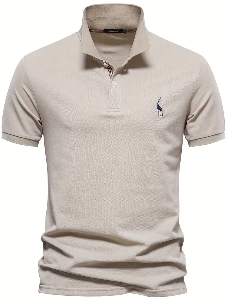 Joris | Heren Poloshirt Klassiek Geborduurd Casual-Chique