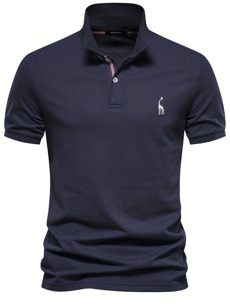 Joris | Heren Poloshirt Klassiek Geborduurd Casual-Chique