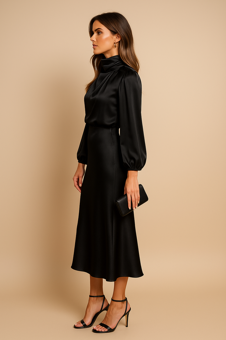 Kriz | Elegante Dames Midi Jurk
