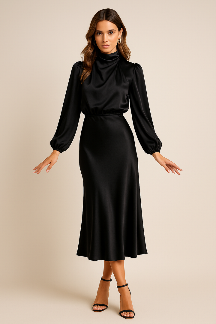 Kriz | Elegante Dames Midi Jurk