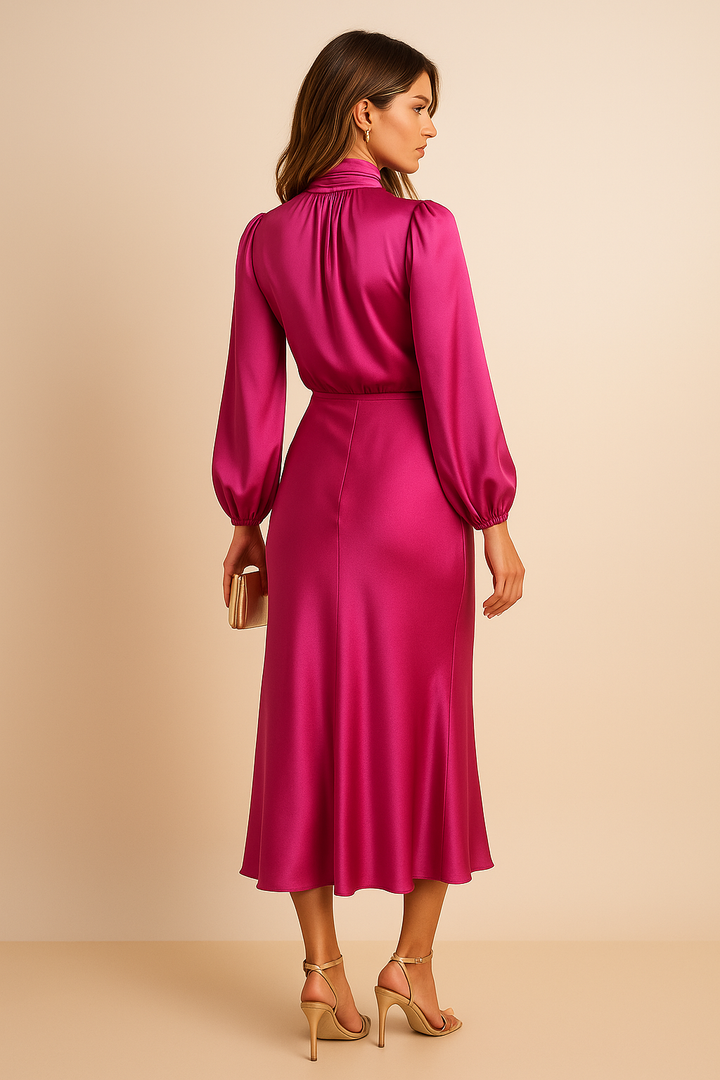Kriz | Elegante Dames Midi Jurk