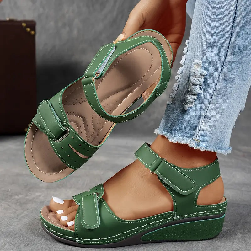 Lina | Dames Orthopedische Elegante Sleehak Sandalen