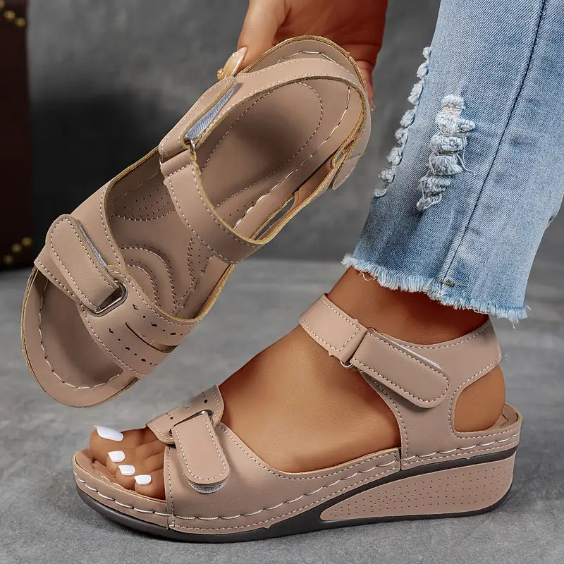 Lina | Dames Orthopedische Elegante Sleehak Sandalen