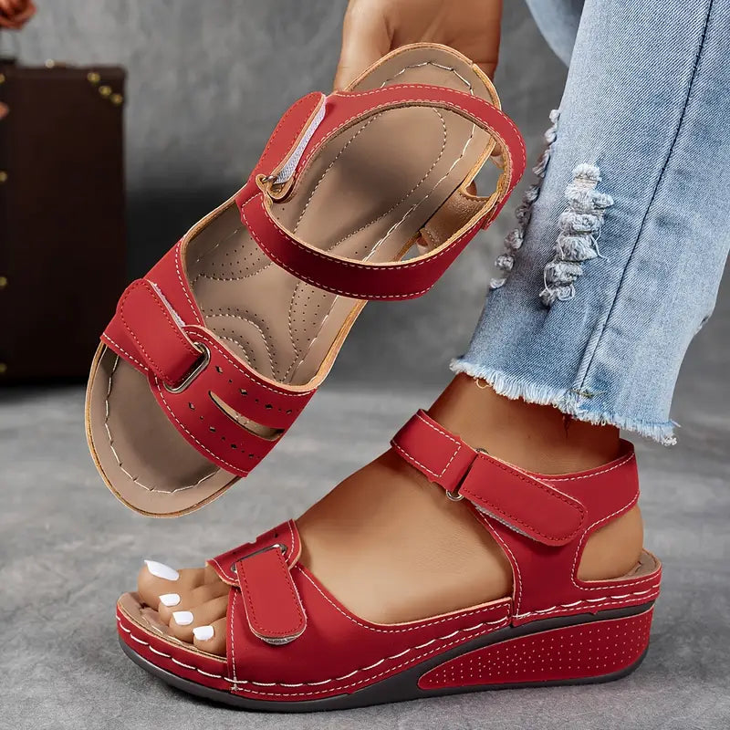 Lina | Dames Orthopedische Elegante Sleehak Sandalen
