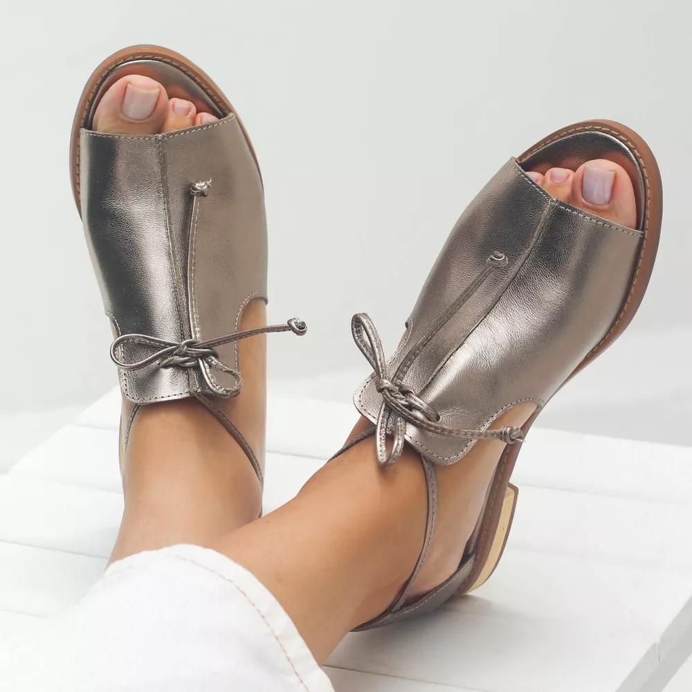 Mila | Dames Gladiator Veter Strik Sandalen