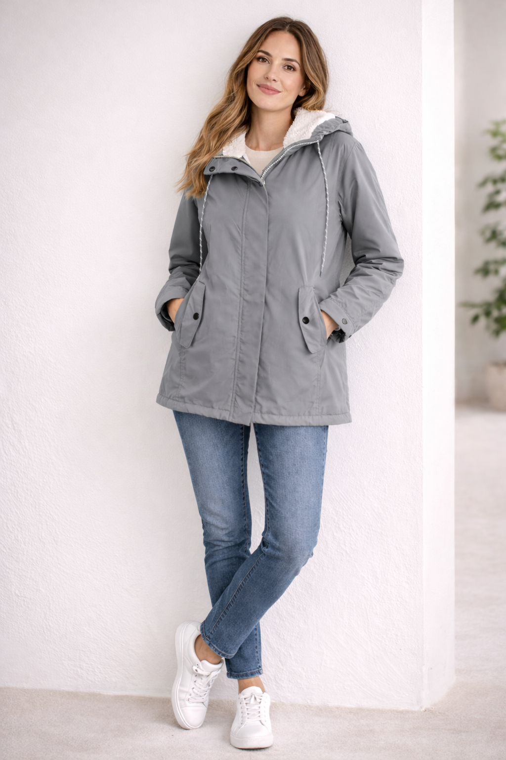 Noor | Dames Waterdichte Getailleerde Capuchon Winterjas