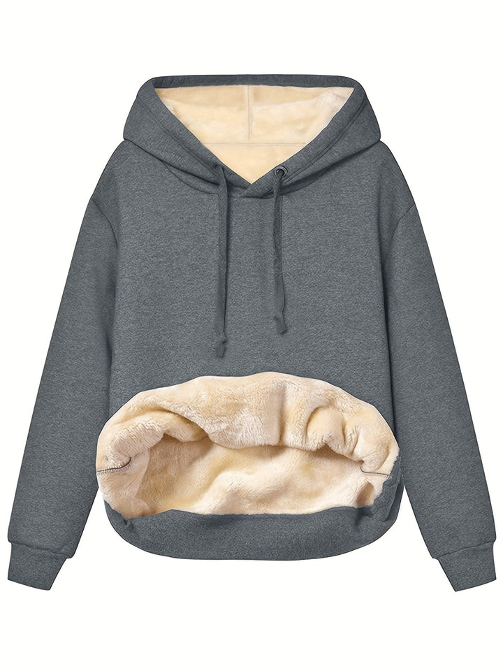 Noor | Dames Winter Gevoerde Capuchon Hoodie
