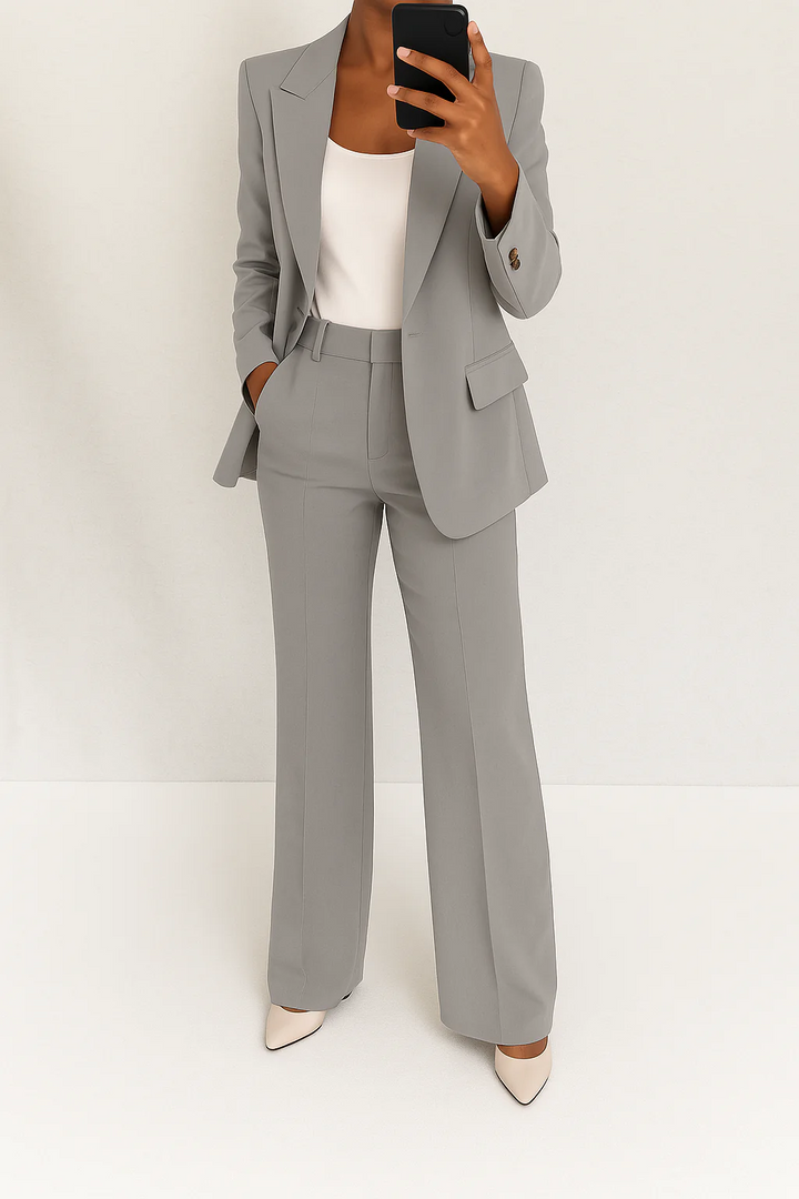Nora | Dames Pak Co-ord Set Blazer Broek Getailleerd