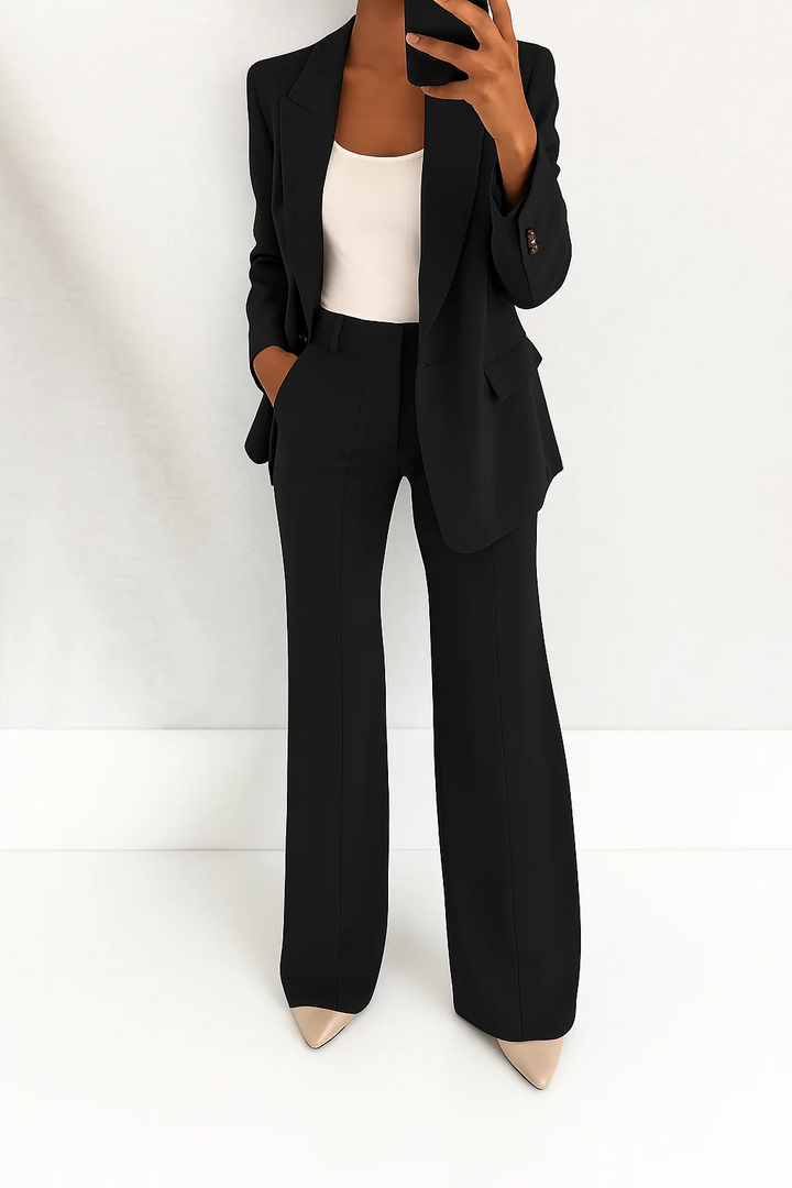 Nora | Dames Pak Co-ord Set Blazer Broek Getailleerd