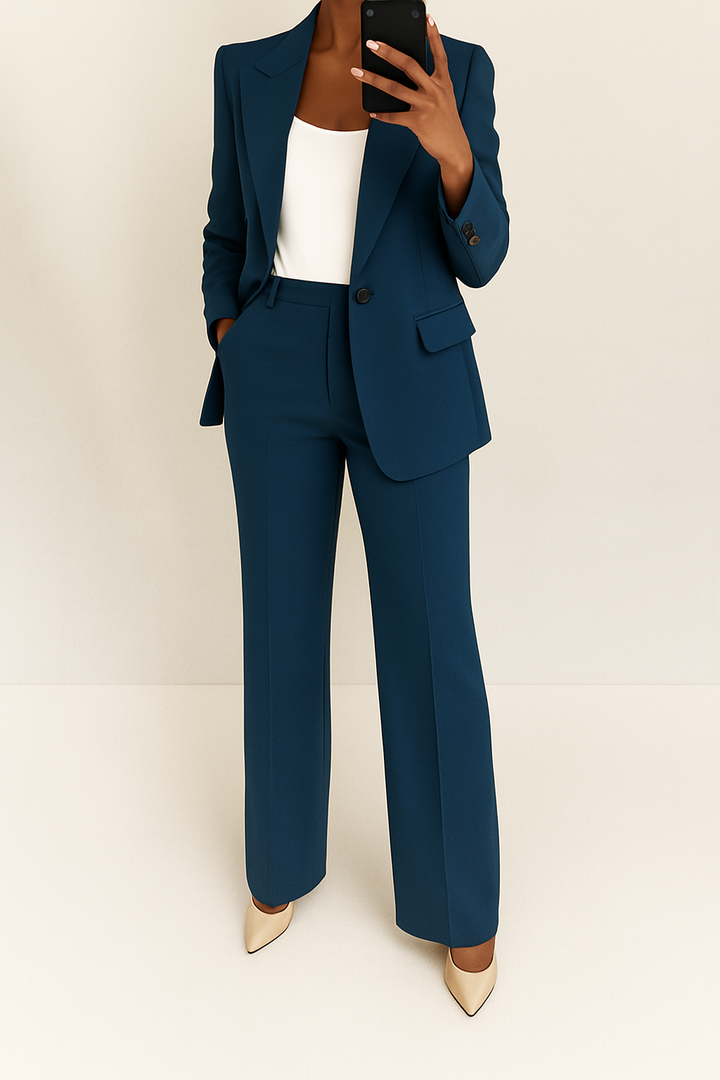 Nora | Dames Pak Co-ord Set Blazer Broek Getailleerd