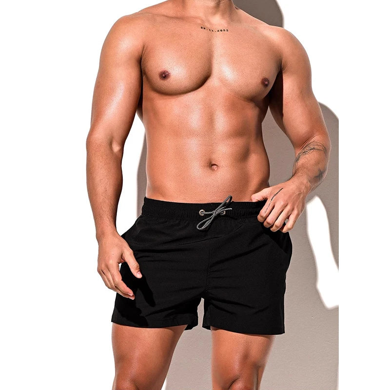 Rens | Heren Effen Sneldrogend Zwembroek Slim-Fit