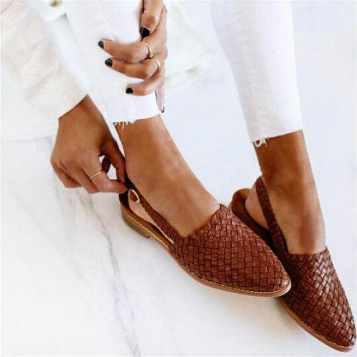 Sofie | Dames Geweven Zomer Sandalen