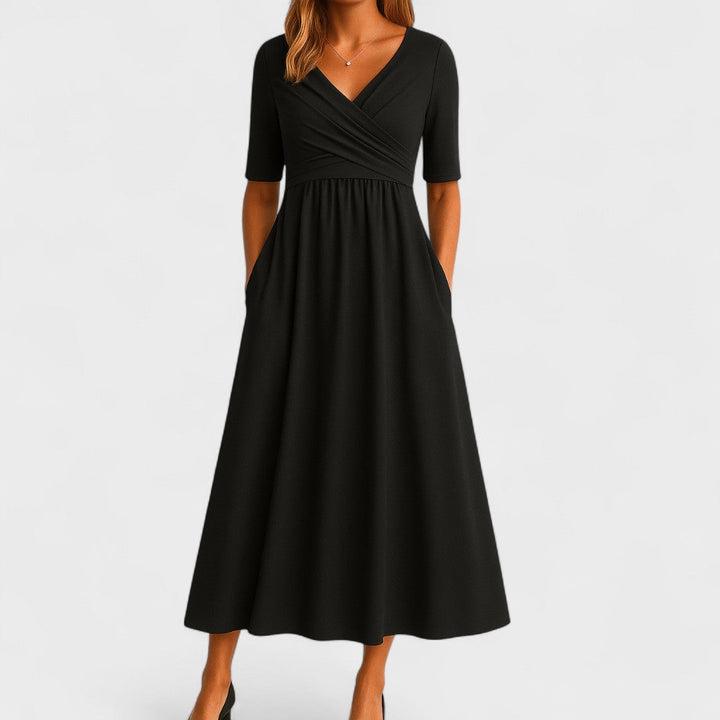 Thalassa | Elegante Dames Maxi A-lijn Zomerjurk