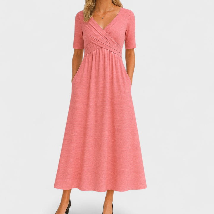 Thalassa | Elegante Dames Maxi A-lijn Zomerjurk