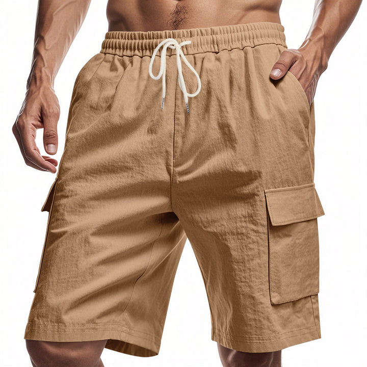 Thijs | Heren Cargo Elastische Taille Korte Broek