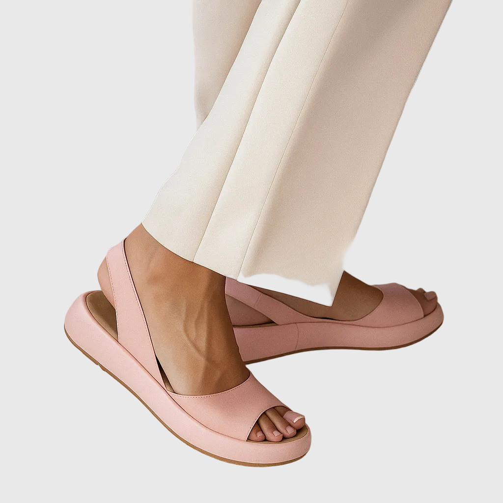 Vera | Dames Trendy Bubble-Platform Slingback Sandalen