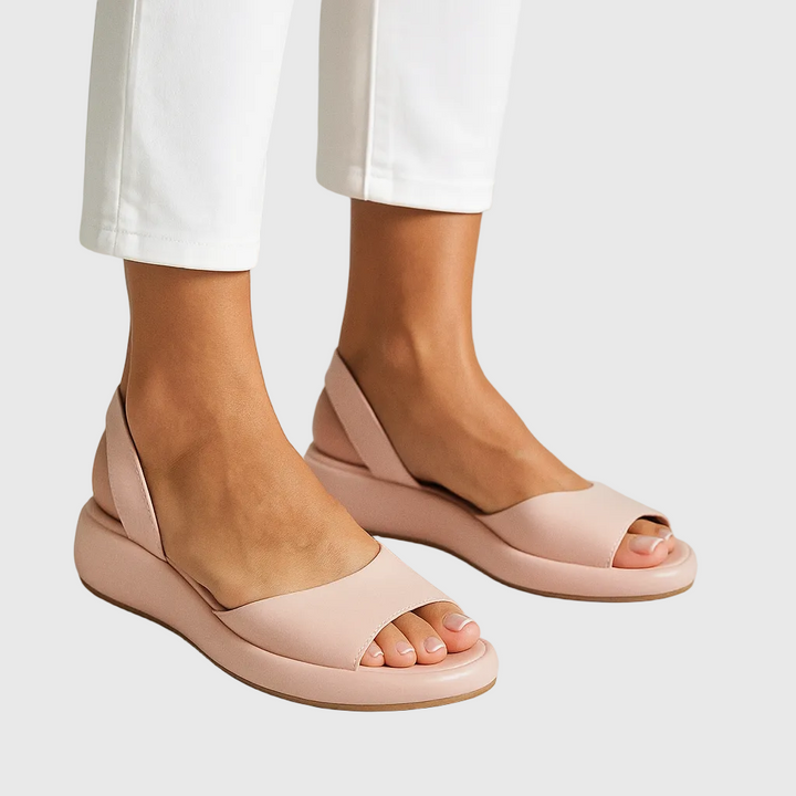 Vera | Dames Trendy Bubble-Platform Slingback Sandalen